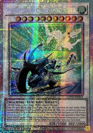 Hi-Speedroid Clear Wing Rider (Starlight Rare) - LAVD-ENS33 - Legendary Arc-V Decks 1st Edition