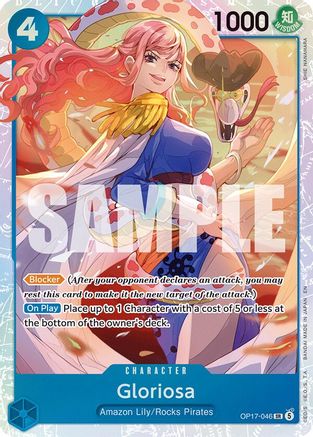 Gloriosa - OP17-046 - The World's Strongest Warriors Foil