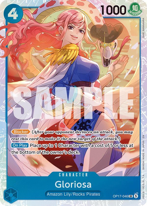 Gloriosa (OP17-046) - The World's Strongest Warriors Foil