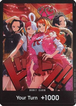 DON!! Card (Heroines Special Set) - Extra Booster: One Piece Heroines Edition Foil