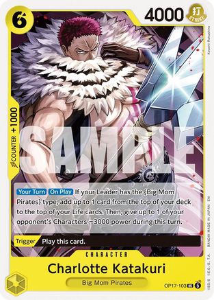 Charlotte Katakuri - OP17-103 - The World's Strongest Warriors