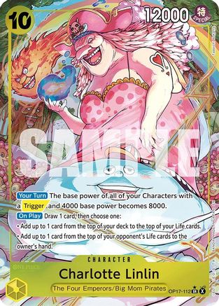 Charlotte Linlin (Alternate Art) - OP17-112 - The World's Strongest Warriors Foil