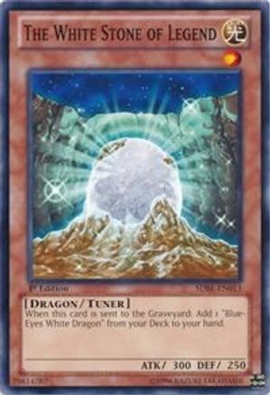 The White Stone of Legend (SDBE-EN013) - Structure Deck: Saga of Blue-Eyes White Dragon 1st Edition