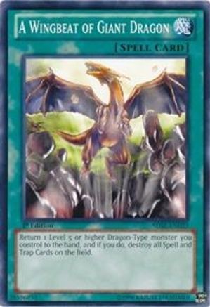 A Wingbeat of Giant Dragon - SDBE-EN023 - Structure Deck: Saga of Blue-Eyes White Dragon 1st Edition
