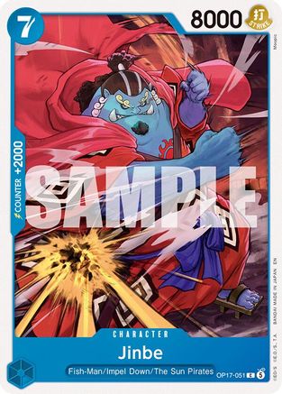 Jinbe - OP17-051 - The World's Strongest Warriors