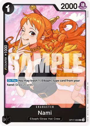 Nami - OP17-086 - The World's Strongest Warriors