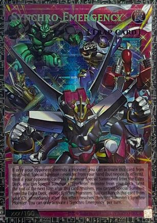 Synchro Emergency (GMR) - MAMO-EN009 - Magnificent Monsters 1st Edition