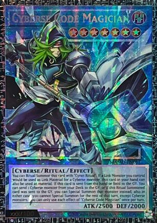 Cyberse Code Magician (GMR) - MAMO-EN017 - Magnificent Monsters 1st Edition