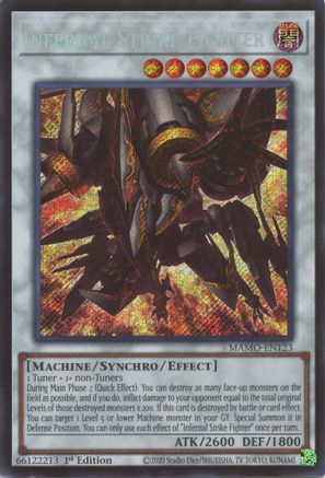Infernal Strike Fighter - MAMO-EN123 - Magnificent Monsters 1st Edition