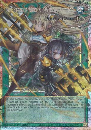 Sky Striker Mecha - Widow Anchor (Starlight Rare) - MAMO-EN019 - Magnificent Monsters 1st Edition