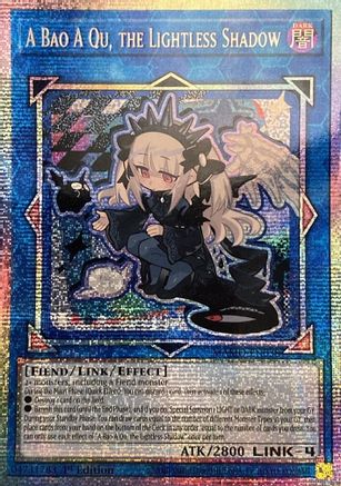 A Bao A Qu, the Lightless Shadow (Starlight Rare) - MAMO-EN038 - Magnificent Monsters 1st Edition