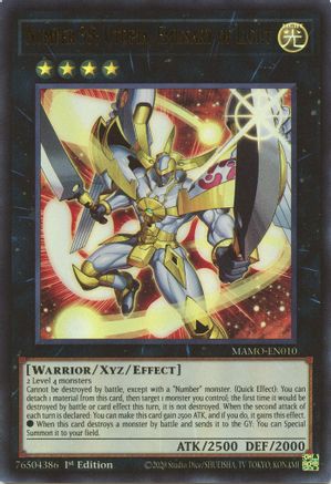 Number 39: Utopia, Emissary of Light - MAMO-EN010 - Magnificent Monsters 1st Edition