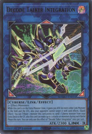 Decode Talker Integration - MAMO-EN016 - Magnificent Monsters 1st Edition