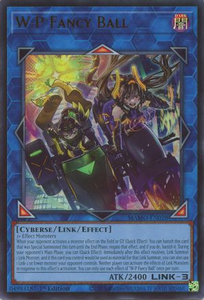 W:P Fancy Ball - MAMO-EN028 - Magnificent Monsters 1st Edition