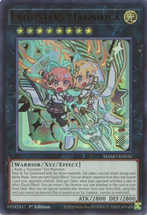 Exosisters Magnifica - MAMO-EN036 - Magnificent Monsters 1st Edition