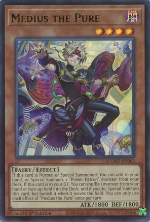 Medius the Pure - MAMO-EN063 - Magnificent Monsters 1st Edition