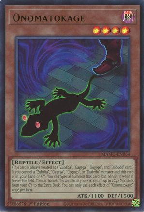 Onomatokage - MAMO-EN064 - Magnificent Monsters 1st Edition