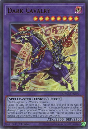 Dark Cavalry - MAMO-EN072 - Magnificent Monsters 1st Edition