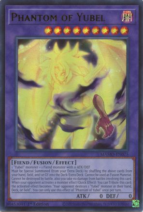 Phantom of Yubel - MAMO-EN075 - Magnificent Monsters 1st Edition