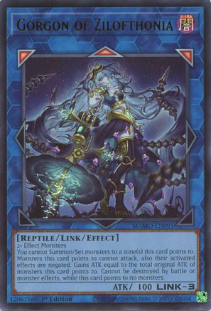 Gorgon of Zilofthonia - MAMO-EN091 - Magnificent Monsters 1st Edition