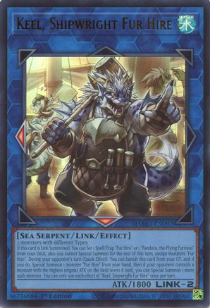 Keel, Shipwright Fur Hire - MAMO-EN092 - Magnificent Monsters 1st Edition