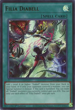 Filia Diabell - MAMO-EN100 - Magnificent Monsters 1st Edition