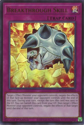 Breakthrough Skill - MAMO-EN115 - Magnificent Monsters 1st Edition