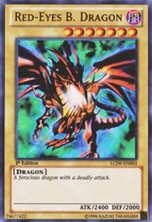 Red-Eyes B. Dragon (LCJW-EN003) - Legendary Collection 4: Joey's World 1st Edition