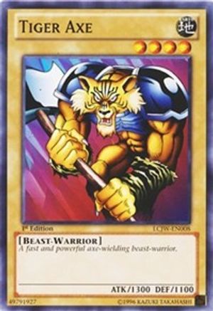 Tiger Axe (LCJW-EN008) - Legendary Collection 4: Joey's World 1st Edition