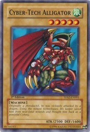 Cyber-Tech Alligator (LCJW-EN011) - Legendary Collection 4: Joey's World 1st Edition
