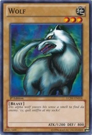 Wolf (LCJW-EN018) - Legendary Collection 4: Joey's World 1st Edition