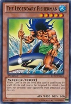 The Legendary Fisherman (LCJW-EN024) - Legendary Collection 4: Joey's World 1st Edition