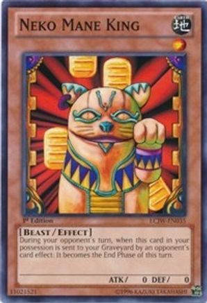 Neko Mane King (LCJW-EN035) - Legendary Collection 4: Joey's World 1st Edition