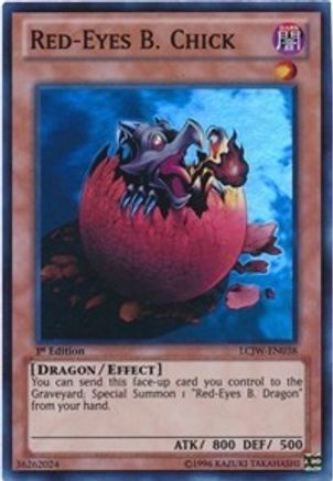 Red-Eyes B. Chick (LCJW-EN038) - Legendary Collection 4: Joey's World 1st Edition