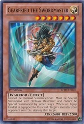 Gearfried the Swordmaster (LCJW-EN040) - Legendary Collection 4: Joey's World 1st Edition