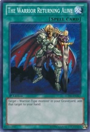 The Warrior Returning Alive (LCJW-EN067) - Legendary Collection 4: Joey's World 1st Edition