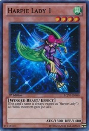 Harpie Lady 1 (LCJW-EN090) - Legendary Collection 4: Joey's World 1st Edition