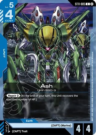 Ash (ST11-005) - Starter Deck 11 Aquatic Assault