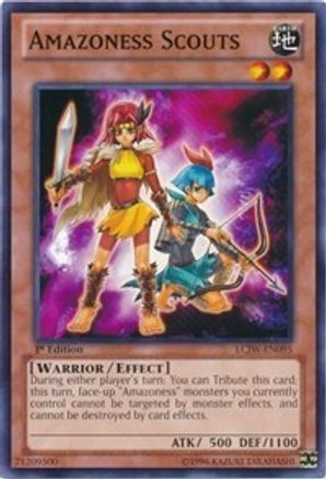 Amazoness Scouts - LCJW-EN095 - Legendary Collection 4: Joey's World 1st Edition