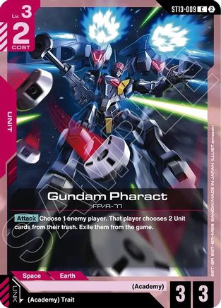 Gundam Pharact (ST13-009) - Starter Deck 13 Silent Barrage