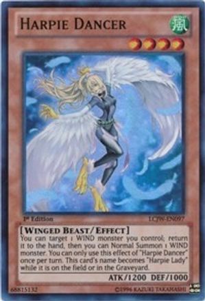 Harpie Dancer (LCJW-EN097) - Legendary Collection 4: Joey's World 1st Edition