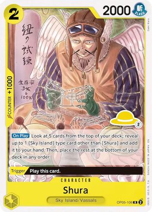 Shura (Luffy Deck) - OP05-106 - Set Sail Deck Set