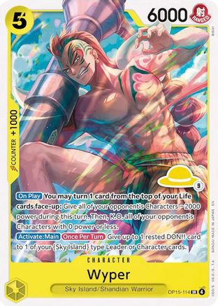 Wyper (Luffy Deck) - OP15-114 - Set Sail Deck Set