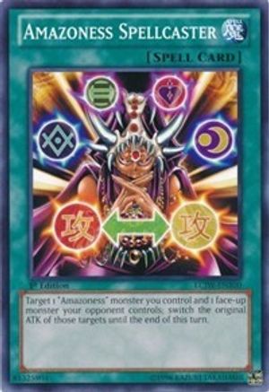 Amazoness Spellcaster - LCJW-EN100 - Legendary Collection 4: Joey's World 1st Edition