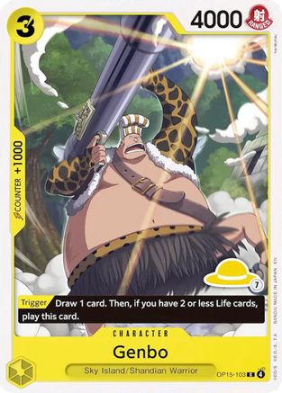 Genbo (Luffy Deck) - OP15-103 - Set Sail Deck Set