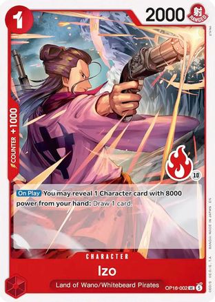 Izo (Ace Deck) - OP16-002 - Set Sail Deck Set