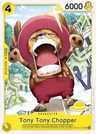 Tony Tony.Chopper (Luffy Deck) - OP15-107 - Set Sail Deck Set