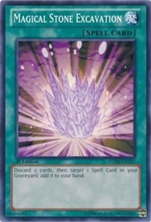 Magical Stone Excavation (LCJW-EN127) - Legendary Collection 4: Joey's World 1st Edition