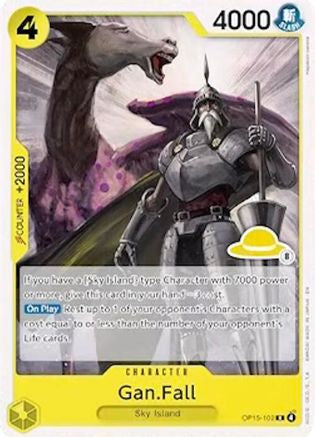 Gan.Fall (Luffy Deck) - OP15-102 - Set Sail Deck Set