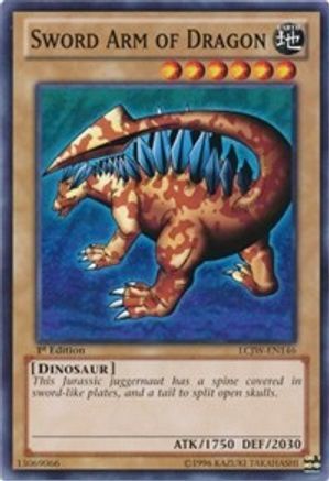 Sword Arm of Dragon (LCJW-EN146) - Legendary Collection 4: Joey's World 1st Edition